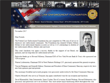 Tablet Screenshot of federallawenforcementfoundation.com